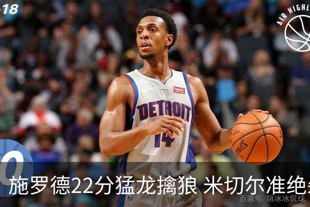 施罗德22分猛龙擒狼 米切尔准绝杀骑士胜篮网